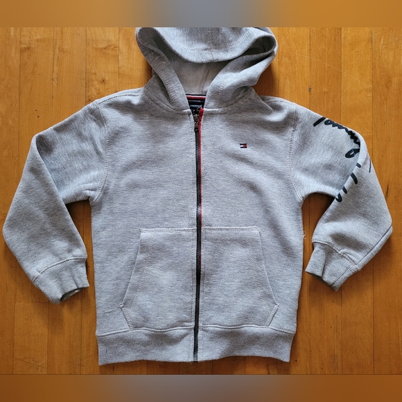TOMMY HILFIGER HOODIE SWEATSHIRT Youth Boy's Size Small (6-7) - Picture 6 of 11